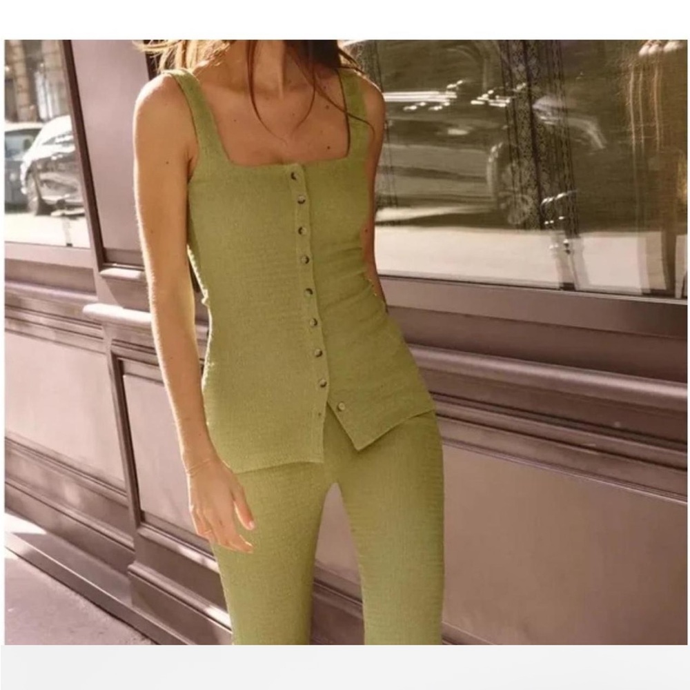 Zara Green two piece set